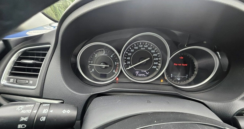 Mazda 6 cena 46200 przebieg: 173000, rok produkcji 2014 z Imielin małe 781